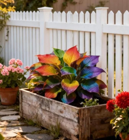 Color Symphony Hostas with Plant Growth Serum (Pack of 40)